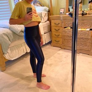 American Apparel Navy Disco Pants - Size M